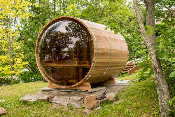 Two-Person Barrel Sauna