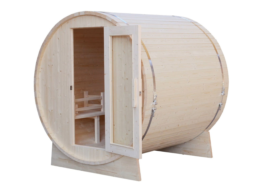 Two-Person Barrel Sauna