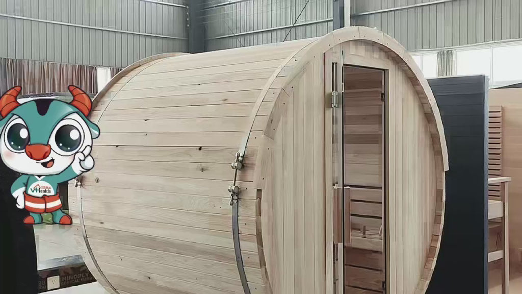 Two-Person Barrel Sauna